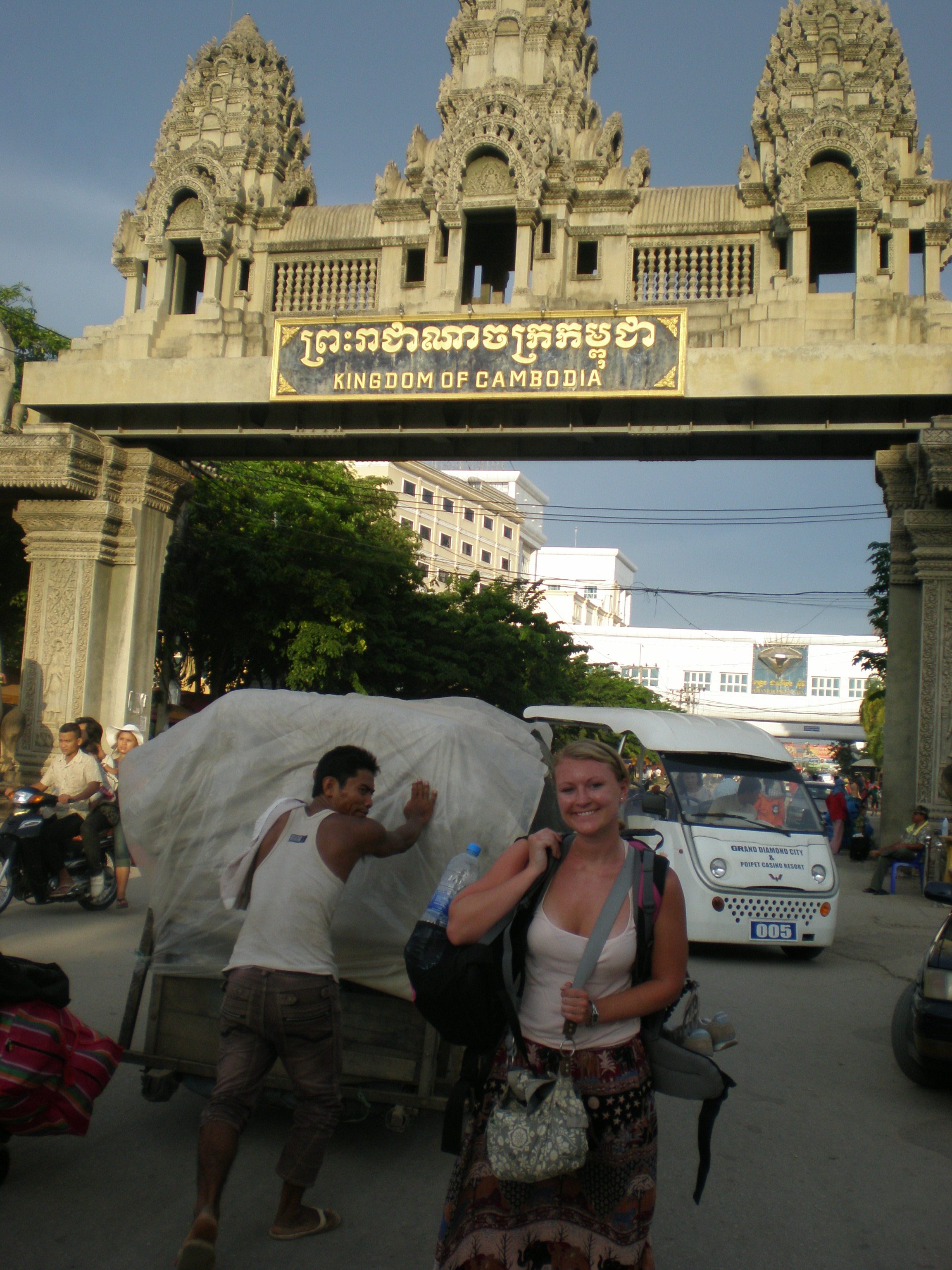 Cambodian boarder
