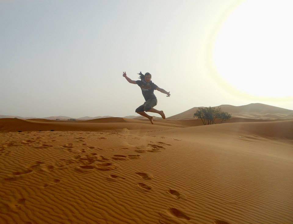 Sahara jumping