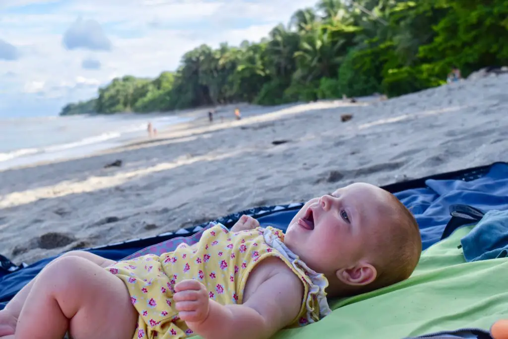 travel with baby to costa rica