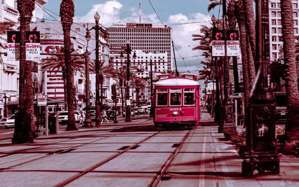 New Orleans Trolly Ride